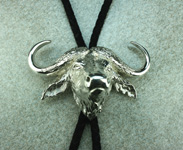 water buffalo bolo tie